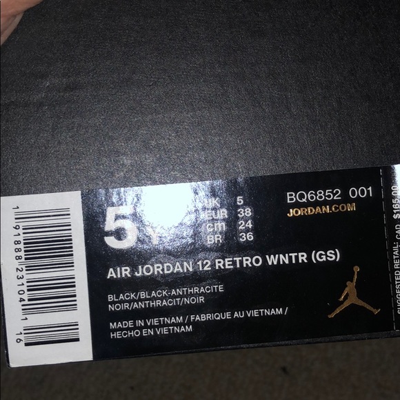 Jordan 12 (gs) - Picture 2 of 2